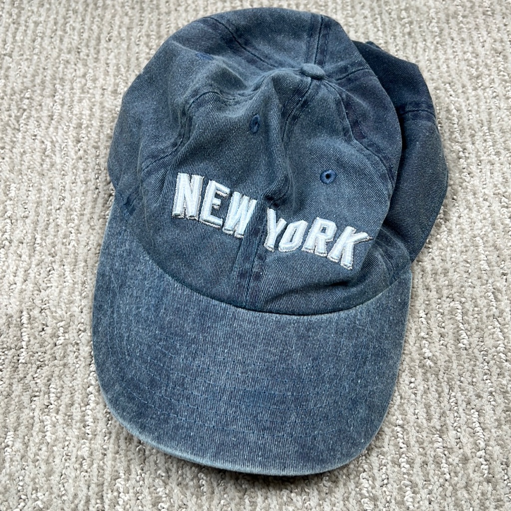 Blue New York Hat Newhatten Brand